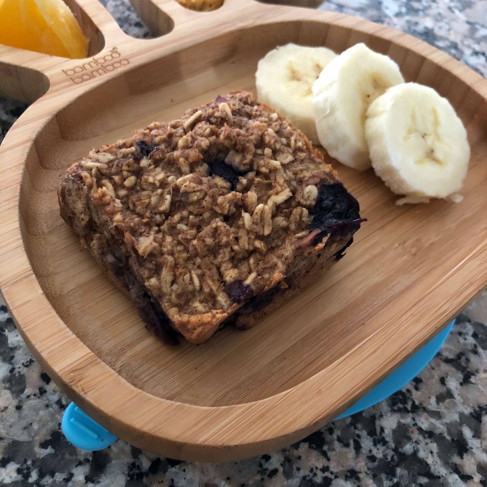 Muffin de manzana/canela y avena