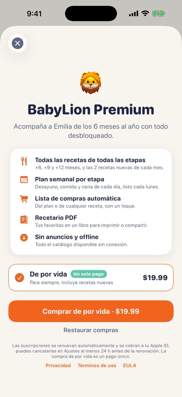 Premium: Un pago al año o de por vida. Sin anuncios.