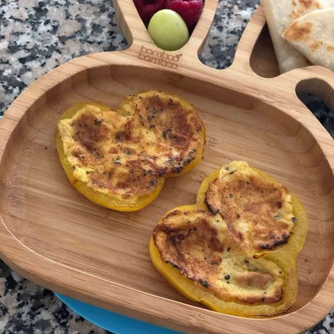 Huevo en un pimiento