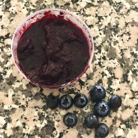 Mermelada de mora azul y chia