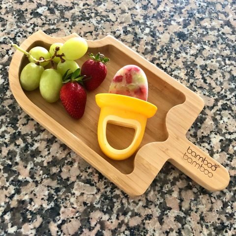 Paleta de Fresa y Uva