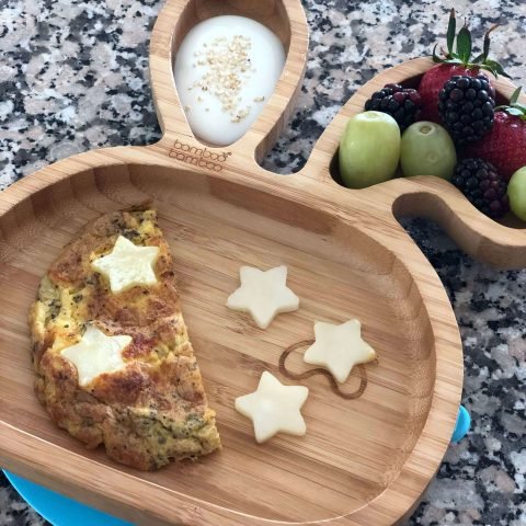Tortilla de huevo con papa