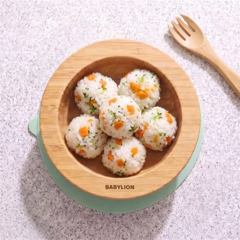 Bolitas de arroz con verduras