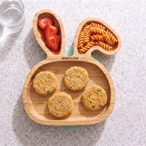 Nuggets de pollo con verduras