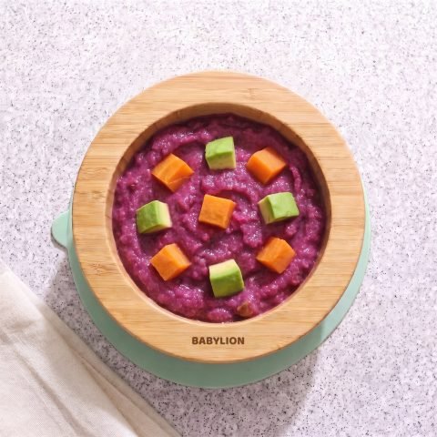 Puré monstruo de betabel y camote