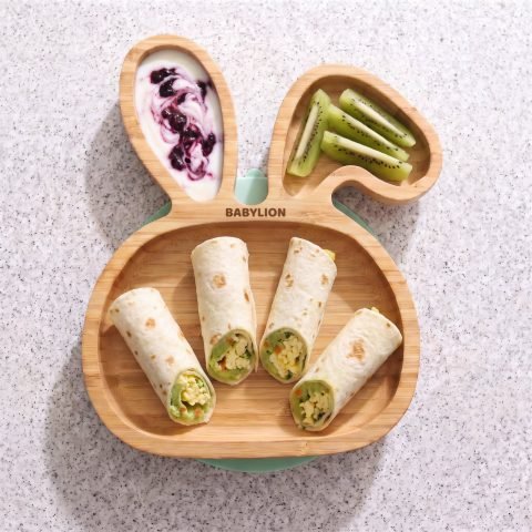 Rollitos de verdura con huevo