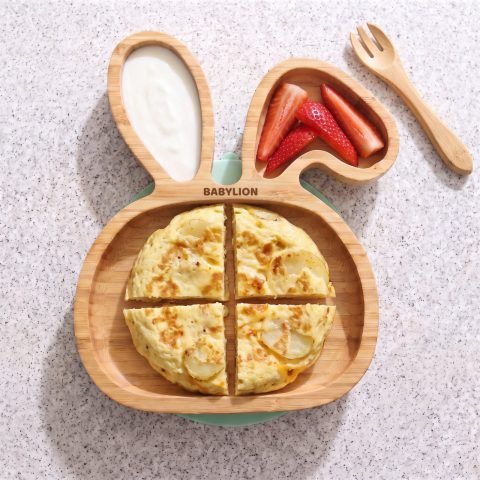 Tortilla de huevo con papa