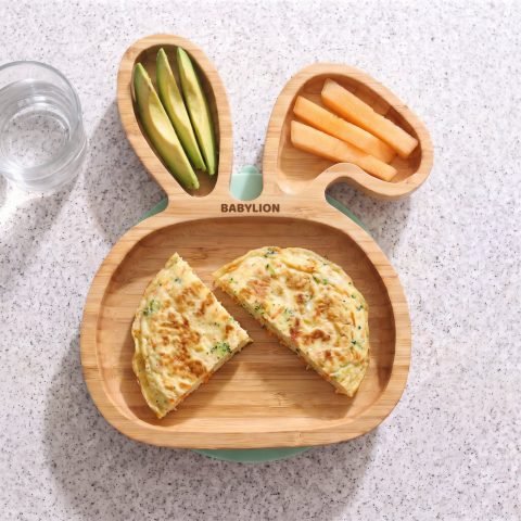 Tortilla de huevo con verduras